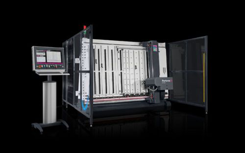 Линия обработки углового профиля Perforex MTдля плоских профилейстальной стерженьCNC