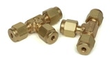 5180-4160- Tee, 1/8 in, brass, 2/pk
