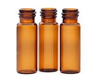 5183-4450- Флакон с завинчивающейся крышкой, 4 мл, 15 x 45 мм, янтарный, 100 шт./уп. Размер флакона: 15 х 45 мм (крышка 13-425).