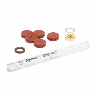 5188-6494- QuickPick PM kit, for splitless inlet. Includes: 1 splitless liner (5062-3587), 5 Non-Stick BTO septa (from 5183-4757), 1 Non-Stick O-ring liner (from 5188-5365), 1 Gold Seal and washer kit (5188-5367)