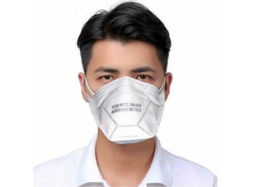 Плоский складной респиратор Magnum с маской для лица, сертифицированной NIOSH N95, упаковка из 2 шт.