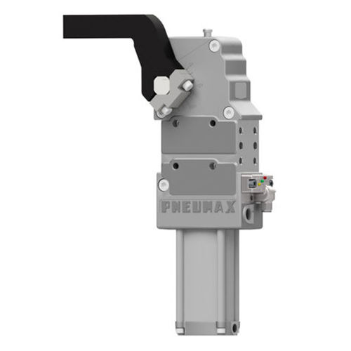 Pneumatically-operated clamping unit HE2-Seriesmachiningworkpieceflange