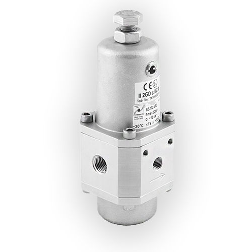 Регулятор давления воздуха серии 1700 Steel Lineмембранный одноступенчатыйнержавеющая сталь