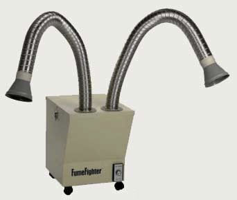Mobile fume extractor FumeFighter®solderingcartridgewith HEPA filter