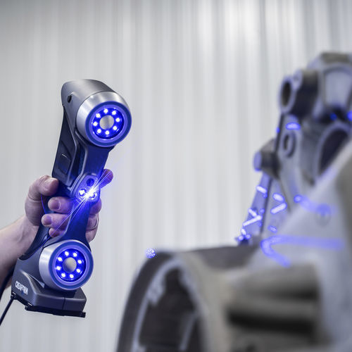 3D-сканер HandySCAN 3D SILVER Seriesизмерениелазерная триангуляция линийручной