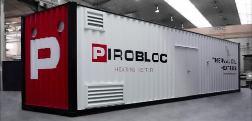 Hot oil boiler electricnatural gasvertical