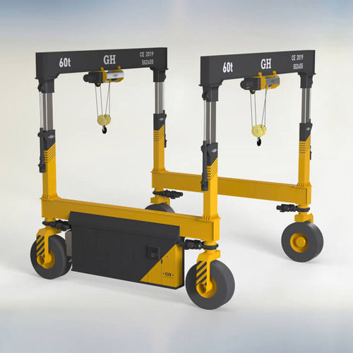 Самоходный козловой кран для сборных площадокдля строительных работдля тяжелых грузов