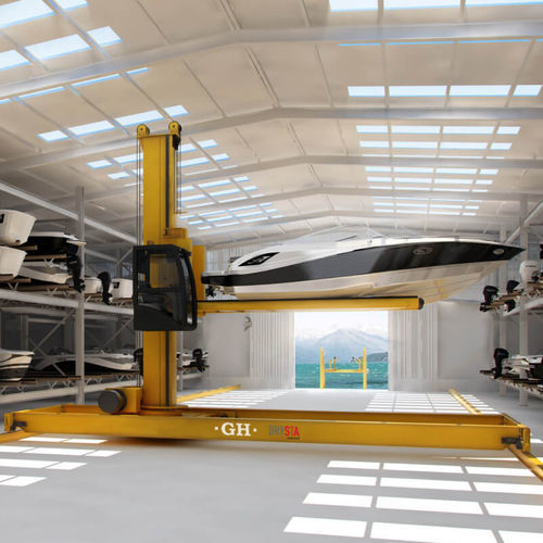 Floor-mounted gantry crane rail-mountedfor marine applicationsfor ship loading