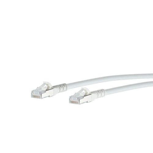 Патч-кабель LAN CPR Fireprotect C6A AWG26RJ45бронированный, прочный