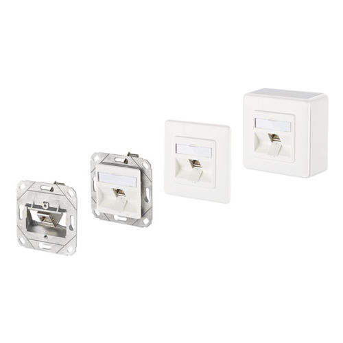 Гнездовой разъем E-DAT moduldataRJ45, цинковое литье под давлением