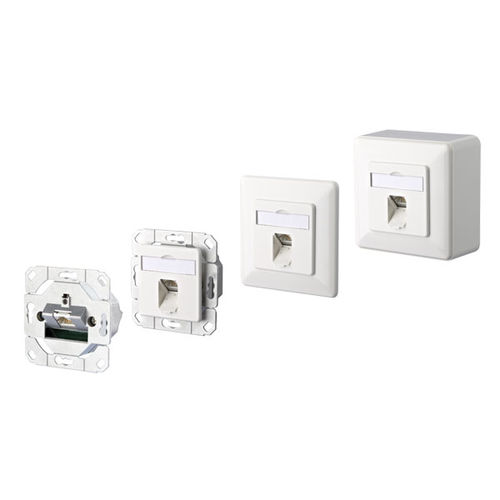 Гнездовой разъем E-DAT C6AdataRJ45, цинковое литье под давлением