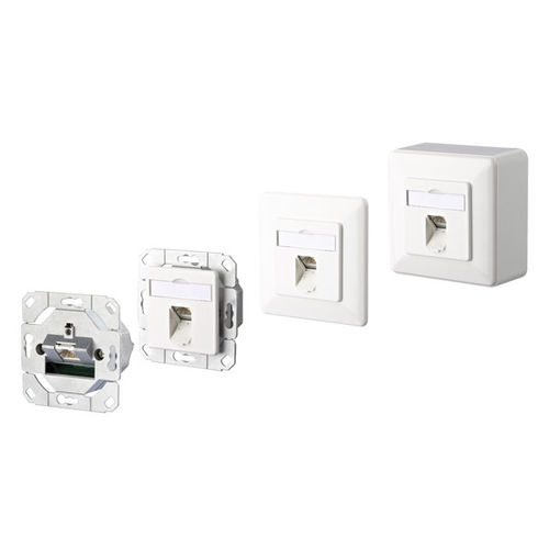 Разъем для передачи данных E-DAT C6RJ45розетка для линий передачи данных и телекоммуникаций