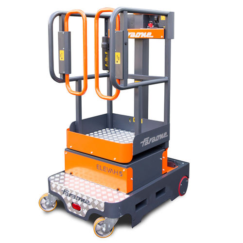 Self-propelled mast boom lift 5 Move Lightelectricindoorfor warehouse