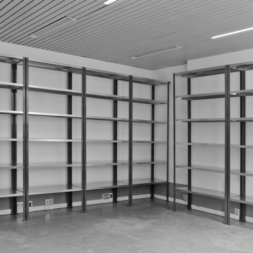 Стеллаж для мастерской 809Kдля средней загрузкис полками