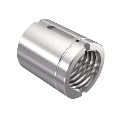 Гайка шариковая серии КГМ-Нцилиндрическаястальнаяс пружиной