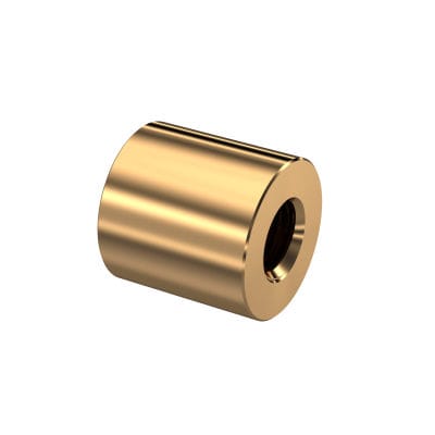 Гайка латунная серии ТГМ-ЛРМцилиндрическая