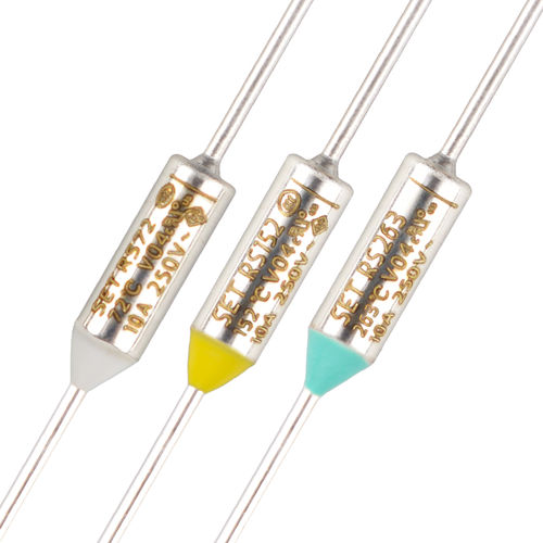 Осевой предохранитель серии RSрадиальныйкомпактныйтермический