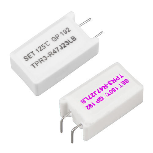 Проволочный резистор серии TPR3мощный с защитой от короткого замыканиявертикальный