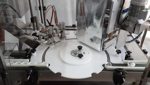 Наполнитель-укупорщик моноблочный RT2Uкосметический крем для высоковязких жидкостей для малой тары