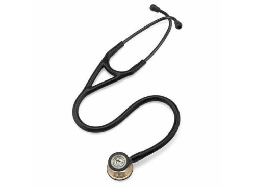 Стетоскоп Littmann Cardiology IV, черный с отделкой цвета шампанского, 6179