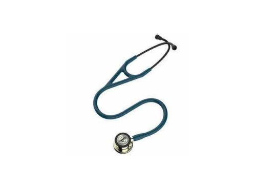 Стетоскоп Littmann Cardiology IV с отделкой цвета шампанского Карибский синий 6190