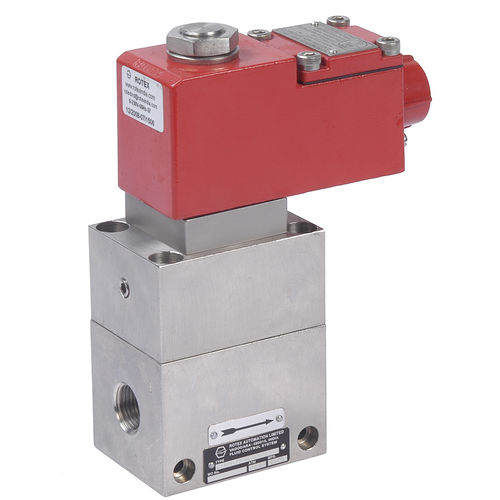 Электромагнитный клапан высокого давления 21109 с пилотным управлением, 2-ходовой, НЗ