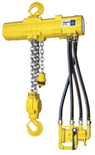 Пневматическая цепная таль гидравлическая подводная