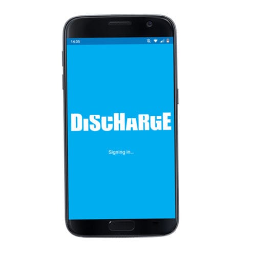 Level measuring system DischargeAppdischargeopticalrobust