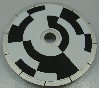 641-0090060-HSP- Encoder wheel assembly, used with series 7694 headspace sampler systems, models 7694A, 7694E, and G1883