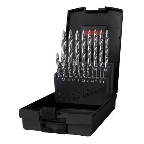 Набор спиральных сверл FLOWSTEP®solidдля пластикадля чугуна