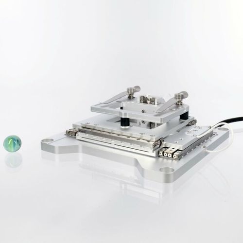 Столик линейного нанопозиционирования SOM-808030вертикальный3-осевой замкнутый контур