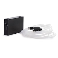 6610010000- Flow cell, quartz, rectangular aperture 6 x 3 mm, M6 threaded inlet and outlet ports, 50 mm pathlength, 1.05 mL, z height 20mm. Compatible with Agilent Cary 50/60, Cary 100/300 and Cary 4000/5000/6000i/7000 UV-Vis spectrophotometers