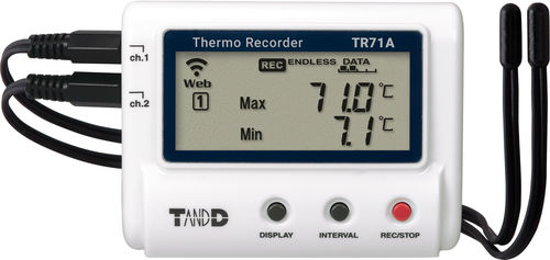 Регистратор данных температуры TR71AUSBwirelessBluetooth