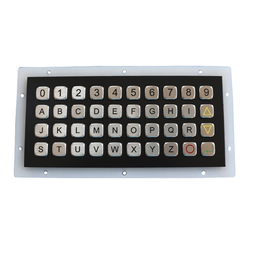 40-клавишная клавиатура K-TEK-A191-BT-DWPкрепление на панелинержавеющая стальчерный титан