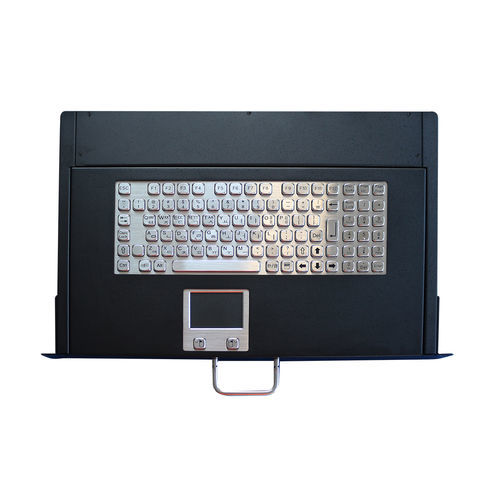 Клавиатура для выдвижной стойки K-TEK-A320KP-FN-A83TPс клавишей Fnс 2 клавишами мыши99 клавиш