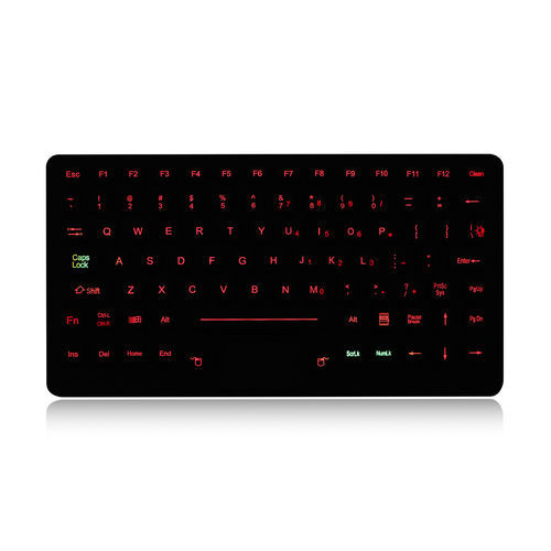 Армейская клавиатура K-TEK-M276TP-FN-BL-ML-SSпанельное креплениес клавишей Fnс 2 клавишами мыши