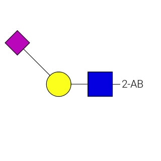 GKSB-204- AdvanceBio 2-AB 6'-Сиалил-N-ацетилактозамин (6'-SLN) (ранее ProZyme). Молочный олигосахарид, меченный 2-аминобензамидом (2-АВ).