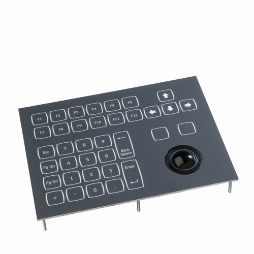 Панельная клавиатура серии KSTC36F1с механическими клавишами36-клавишнаяс трекболом