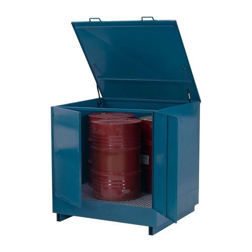 Vertical drum storage 412
