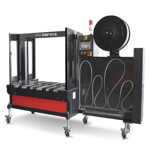 Automatic strapping machine Speed Strap 509BL – 512BLfor cardboard boxesfor cartonsfor parcels