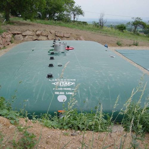 Flexible tank MEROU-VITI®storagetreatmenteffluent recovery