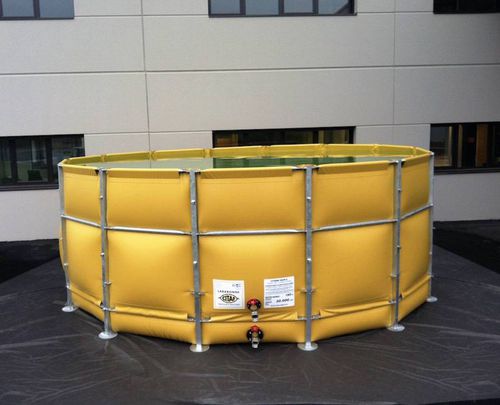 Flexible tank storagefluid collectiontreatment