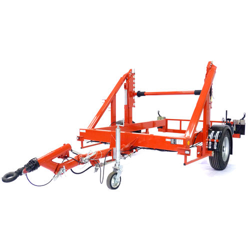 Прицеп для кабельных барабанов S2000, серия S2000L, одноосный прицепной, для транспортировки и прокладки кабеля