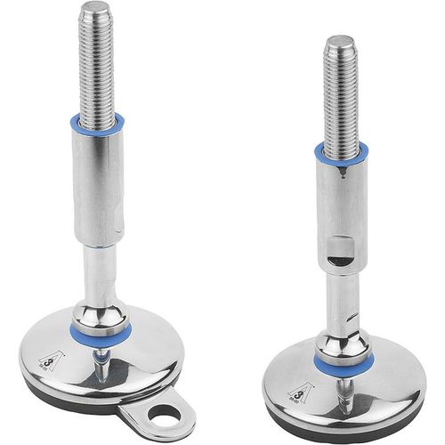 Регулируемая ножка серии 27791-05машинная, нержавеющая сталь, регулируемая