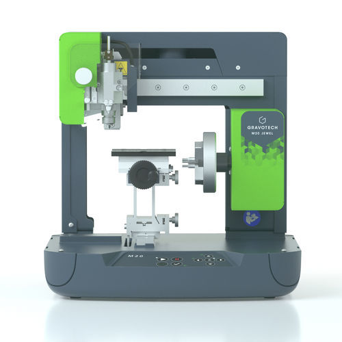 Механический гравировальный станок M20 JEWELдля ювелирных изделийдля плоских и цилиндрических предметовкомпактный