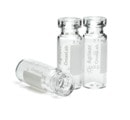 8010-0001- Obsolete. Vial, crimp top, 2 mL, 11 mm, clear, write-on spot, 100/pk No replacement.