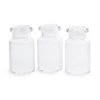 8010-0151- Obsolete. No replacement recommendation. Vial, crimp top, headspace, 6 mL, clear, 100/pk