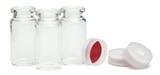 8010-0422- Набор флаконов с растворителем Snap Top, 10 мл, прозрачные флаконы, прозрачные крышки, ПТФЭ/силиконовые перегородки, 100 шт./уп.