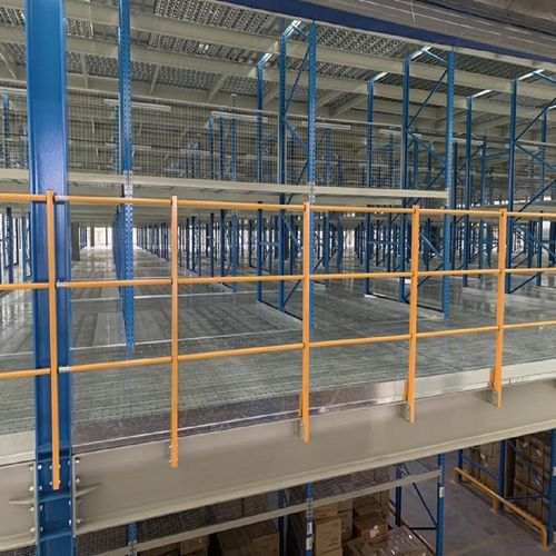 Промышленный антресоль со стеллажной системой ISO9001, ISO14001 | UN-MP121708платформадля промышленного поладля поддона