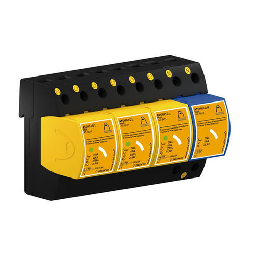 Ограничитель перенапряжения тип 2 ATSHIELD 230Tдля источников питаниякомпактный4-полюсный